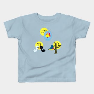 Air Star Signs of the Zodiac Kids T-Shirt